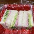 ma2kaboch's cooksnap of when they made マヨキャベツとハムのサンドイッチ。朝食.