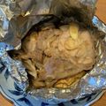 Figeac's cooksnap of when they made 筋力アップ！きのこと豚肉のホイル焼き.