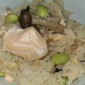ふるこーす's cooksnap of when they made 鮭としめじの秋の炊き込みご飯.