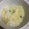 クック5HFZQZ☆'s cooksnap of when they made 卵のおかゆ☆おいしい.