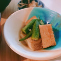 ケスケの嫁's cooksnap of when they made 厚揚げとおくらの煮浸し.
