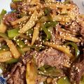 ゆきねぇね's cooksnap of when they made ジャガイモとピーマンと牛肉炒め.