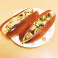 ★ぴよぴよ501★'s cooksnap of when they made 材料３つ！キャベツと魚肉ソーセージパン☆.