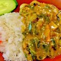 クック新人モノ's cooksnap of when they made おせちや煮物をリメイク♪和風ひき肉カレー.