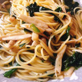 snow♬white's cooksnap of when they made 簡単きのこの和風パスタ☆.