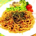 ふうはっちゃん's cooksnap of when they made 具なしヤキソバ.