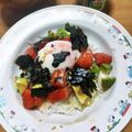 空遥☆ましゃlove's cooksnap of when they made サーモンアボカドユッケ丼.