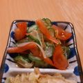 もんしゅしゅ's cooksnap of when they made トマトきゅうり酢のもの風サラダ♪大量消費.