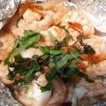 withスマーフ's cooksnap of when they made 海老しそホイル焼き.