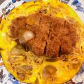puremama24's cooksnap of when they made コロッケの玉子とじ.