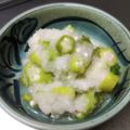 chiibubu's cooksnap of when they made 大根おろしオクラポン酢☆.