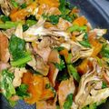 momoazeru's cooksnap of when they made バター香る＊かぼちゃと小松菜炒め。.