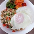 さくらスキップ's cooksnap of when they made ゴロゴロ野菜のガパオライス　簡単.