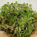 myukyeeena's cooksnap of when they made レンジで！エノキとピーマンの塩昆布和え.
