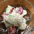 USACO66's cooksnap of when they made ♪きゅうり♡トマトのツナマヨサラダ♪.