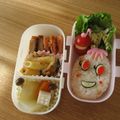 sakkoro's cooksnap of when they made でこぼこフレンズ＊メロディーヌ♪キャラ弁.