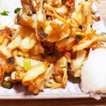 dandelion♢'s cooksnap of when they made 母の お野菜と海老のかき揚げ.