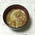 おはなすき's cooksnap of when they made 〖 なめことみょうがと玉ねぎの味噌汁 〗.