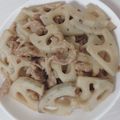 リータ☆'s cooksnap of when they made 豚肉とれんこんの甘酢炒め.