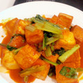 ビビ♡'s cooksnap of when they made 簡単♪厚揚げと小松菜のピリ辛炒め.