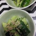 めーさん1127's cooksnap of when they made 簡単！すぐ出来る♪きゅうりの即席浅漬け♪.