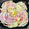 ぽっちゃりにゃんこ's cooksnap of when they made 豚肉と白菜と大根のミルフィーユ鍋.