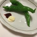 Nana983's cooksnap of when they made 万願寺とうがらし(甘とう)のおつまみ♡.