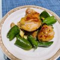 みぎわ's cooksnap of when they made やわらか鶏肉とピーマンの炒め物.