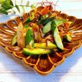 gomapon's cooksnap of when they made きゅうりとキムチの塩昆布和え.