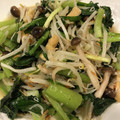 こずっきー's cooksnap of when they made 小松菜とちりめんじゃこ・あみえび炒め.