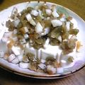 Ｏﾄ人ﾄロｌ's cooksnap of when they made お豆腐にザーサイ・ハムをのせちゃいました.