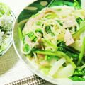 まぶたん's cooksnap of when they made 〖ほうれん草とハムのクリームスパゲティ〗.