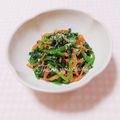 まあまま☆0403's cooksnap of when they made ほうれん草と人参のチーズ醬油ソテー.
