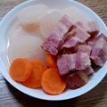 ポニーリボン's cooksnap of when they made 大根とブロックベーコンの煮物.