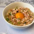 ちぃかま☆'s cooksnap of when they made 超簡単朝ごはん★ツナ卵丼（卵かけご飯）.