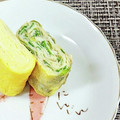 SP♪'s cooksnap of when they made *千切りレタスの卵焼き*.