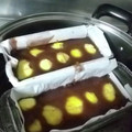 うーちゃんあーちゃん's cooksnap of when they made 栗蒸しようかん.