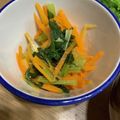 ポメちょん's cooksnap of when they made 小松菜と人参のレンジで簡単♪味噌おひたし.