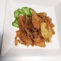 RINRI☆'s cooksnap of when they made 簡単☆絶品☆豚キムチ.