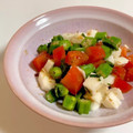 ちぃかま☆'s cooksnap of when they made ＊オクラとトマトと長いものさっぱり和え＊.