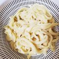 ロコモコシスターズ's cooksnap of when they made 材料３つ！案外 簡単 本格 手打ちうどん.