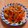 もんしゅしゅ's cooksnap of when they made お弁当に♪人参とちくわの梅おかか炒め.