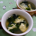 赤い電話's cooksnap of when they made 簡単すぎ！ふんわりかきたま汁.