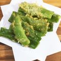 horseland's cooksnap of when they made モロッコいんげんのごま天ぷら.