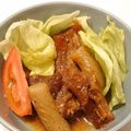クックXBSLBH☆'s cooksnap of when they made 牛すじの煮込み【電気圧力鍋】.