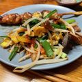 machinachi's cooksnap of when they made ダイエットにも♪トマトと卵のもやし炒め.