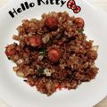 お魚キッチン's cooksnap of when they made 焼きそばソースのソース飯.