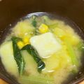 majyu1011's cooksnap of when they made *＊コーンバターみそ汁＊*.