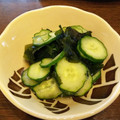 Kーsaki's cooksnap of when they made 簡単☆きゅうりとわかめの酢の物.