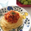 meple☆'s cooksnap of when they made 簡単で美味しい！ボロネーゼスパゲッティ.